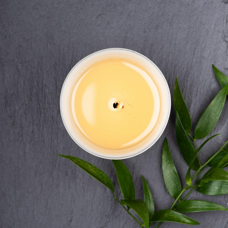 White Tea Tin Candle
